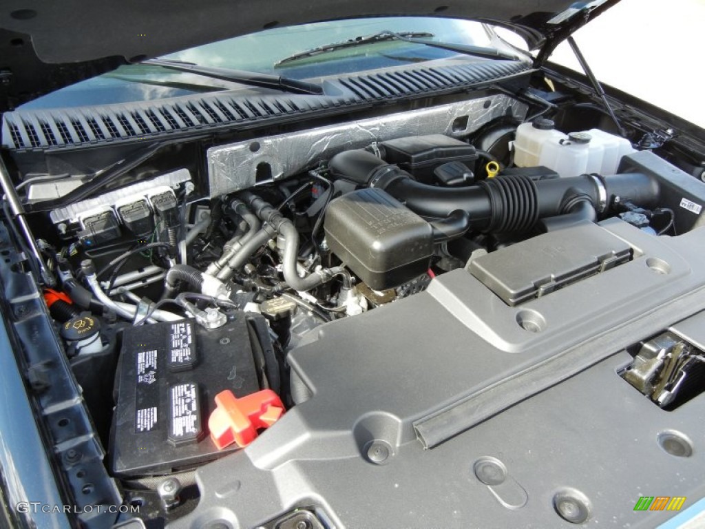 2013 Ford Expedition EL Limited 5.4 Liter Flex-Fuel SOHC 24-Valve VVT V8 Engine Photo #75755500