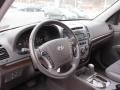 2010 Hyundai Santa Fe Cocoa Black Interior Dashboard Photo