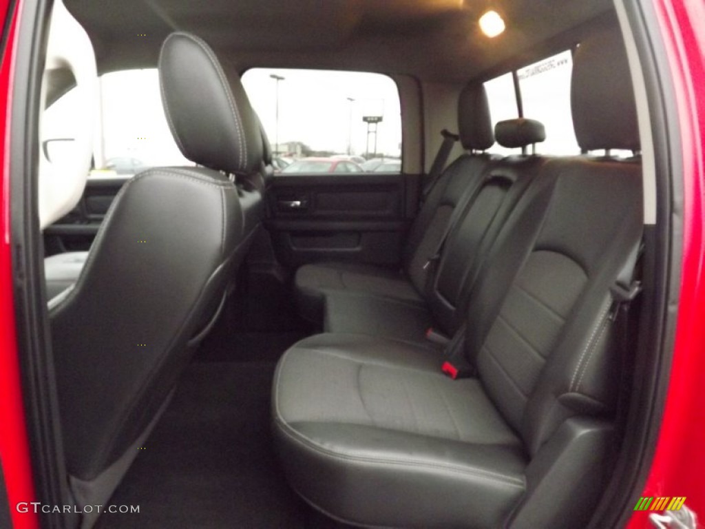 2011 Ram 1500 Sport Crew Cab 4x4 - Flame Red / Dark Slate Gray photo #12