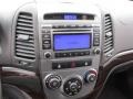 2010 Hyundai Santa Fe Cocoa Black Interior Controls Photo
