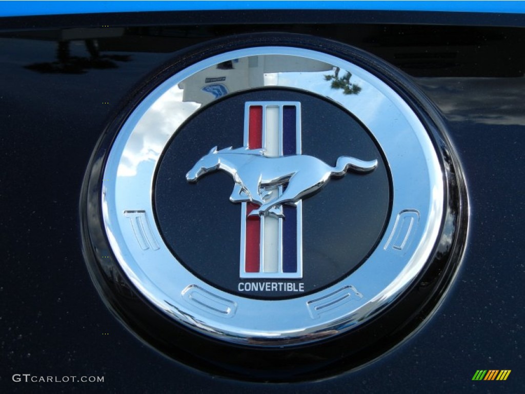 2013 Mustang V6 Premium Convertible - Grabber Blue / Charcoal Black photo #5