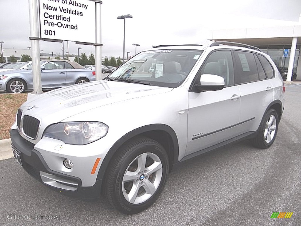 Titanium Silver Metallic 2009 BMW X5 xDrive30i Exterior Photo #75757667