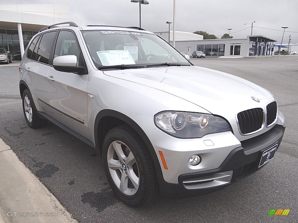Titanium Silver Metallic 2009 BMW X5 xDrive30i Exterior Photo #75757754