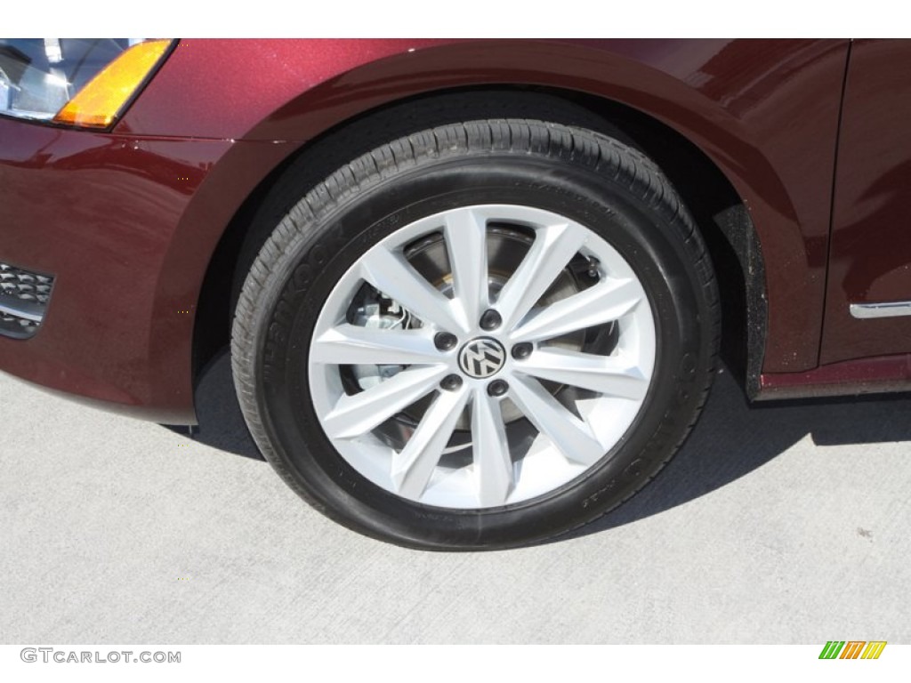 2013 Volkswagen Passat 2.5L SEL Wheel Photo #75757970