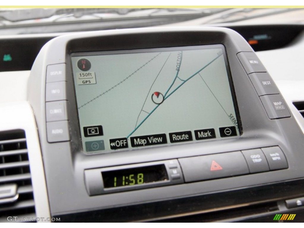 2008 Toyota Prius Hybrid Navigation Photos