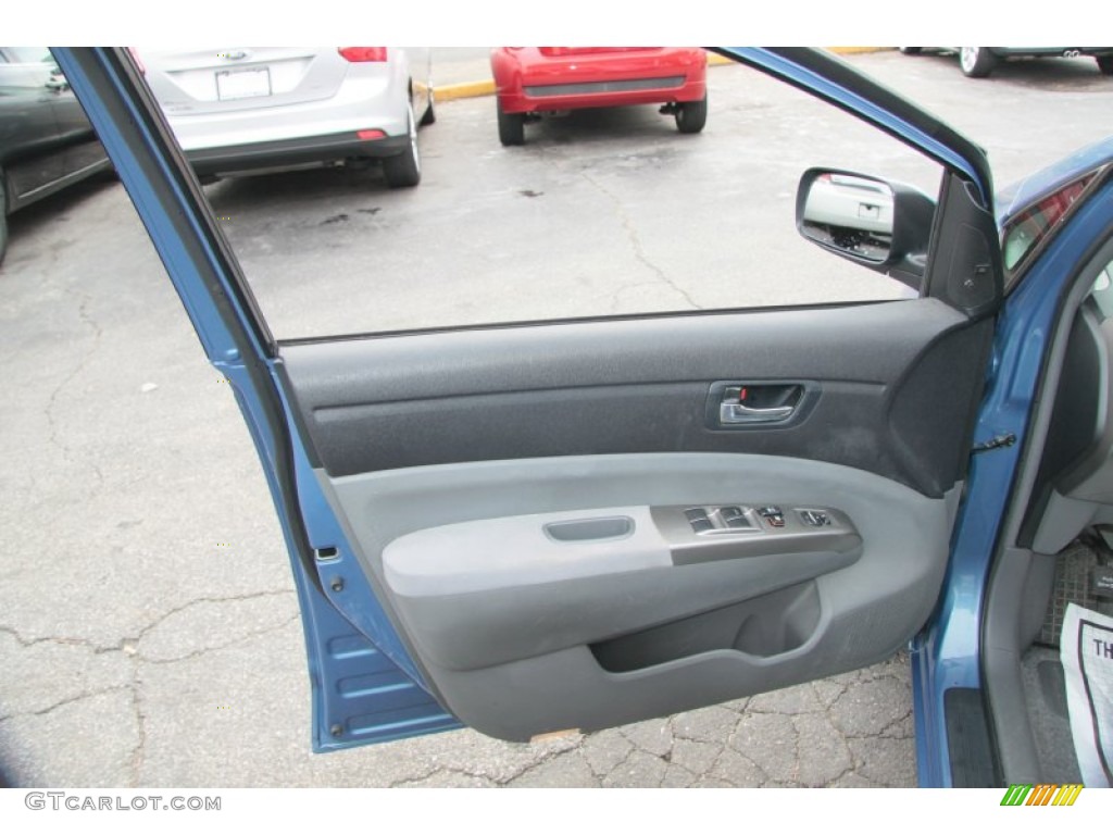 2008 Toyota Prius Hybrid Gray Door Panel Photo #75758657