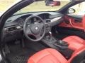 Coral Red/Black Prime Interior Photo for 2007 BMW 3 Series #75758699