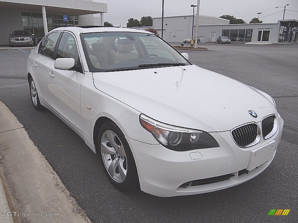 Alpine White 2007 BMW 5 Series 525i Sedan Exterior Photo #75758880