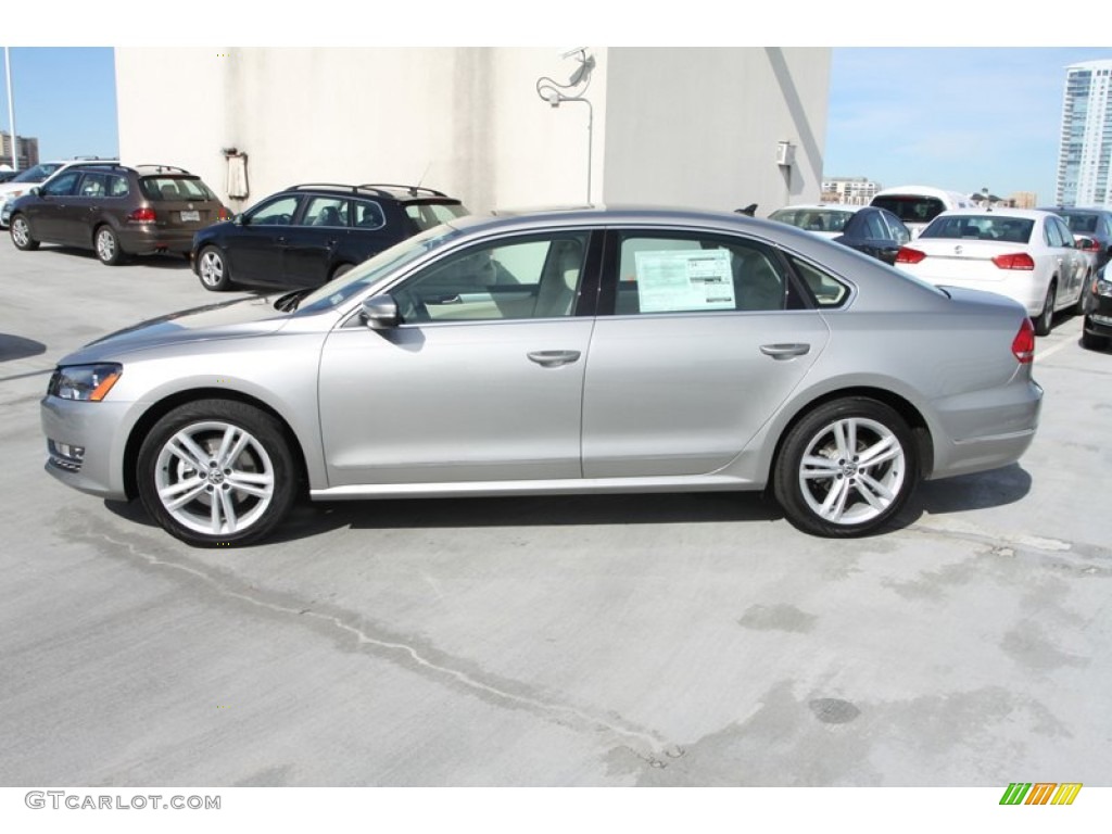 Tungsten Silver Metallic 2013 Volkswagen Passat TDI SE Exterior Photo #75759050