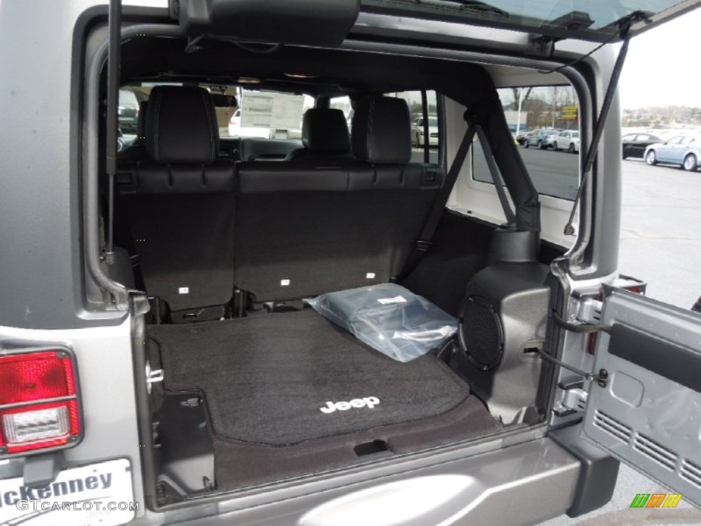 2013 Jeep Wrangler Unlimited Oscar Mike Freedom Edition 4x4 Trunk Photo #75759479