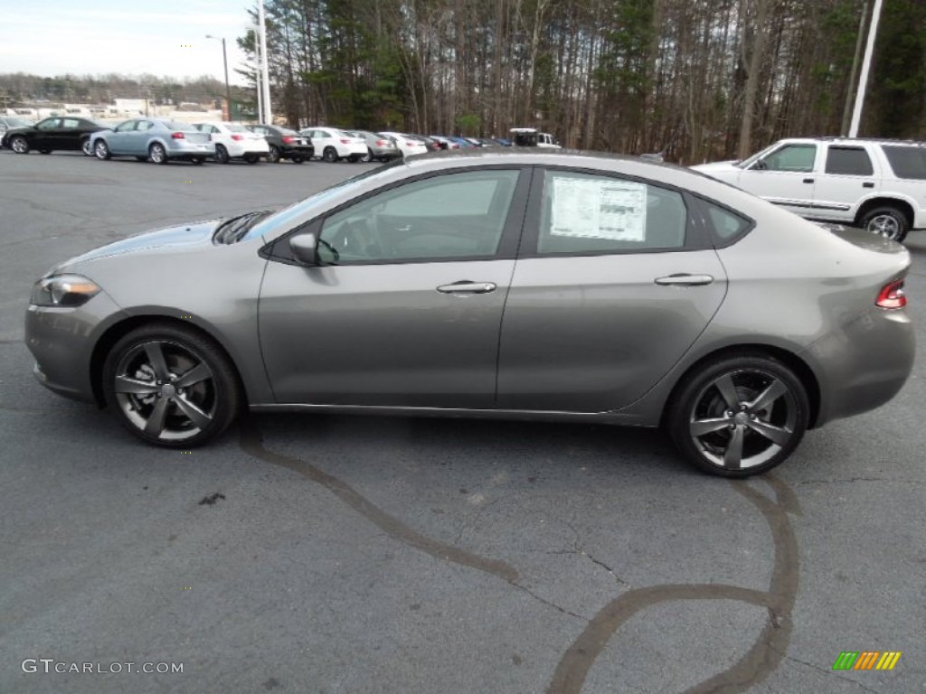 2013 Dart Rallye - Tungsten Metallic / Black/Light Diesel Gray photo #3