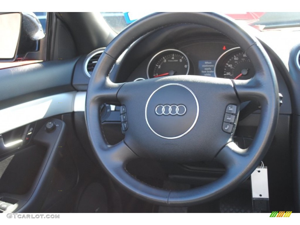 2006 Audi A4 1.8T Cabriolet Steering Wheel Photos