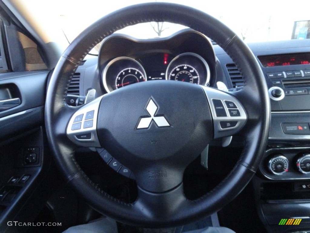 2010 Mitsubishi Lancer Sportback GTS Steering Wheel Photos