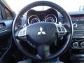 Black 2010 Mitsubishi Lancer Sportback GTS Steering Wheel