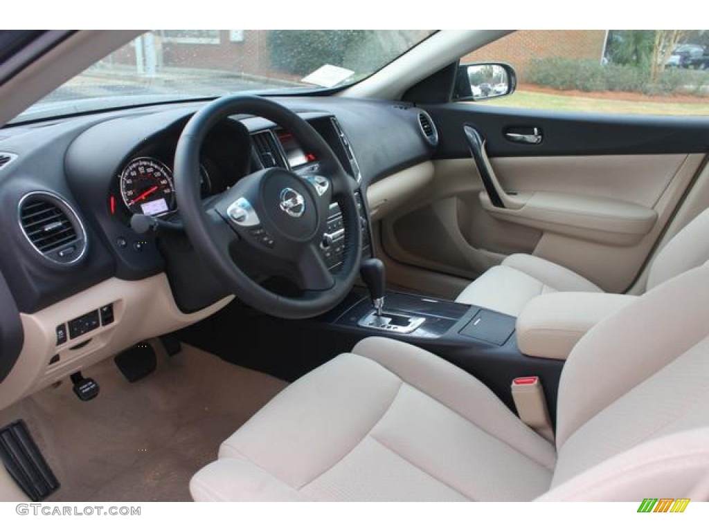 Cafe Latte Interior 2013 Nissan Maxima 3.5 S Photo #75761075