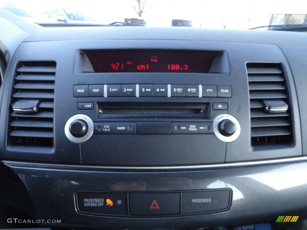 2010 Mitsubishi Lancer Sportback GTS Controls Photo #75761132