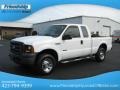 2007 Oxford White Clearcoat Ford F250 Super Duty XL SuperCab 4x4  photo #3