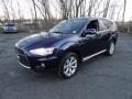 Cosmic Blue Metallic 2011 Mitsubishi Outlander GT AWD