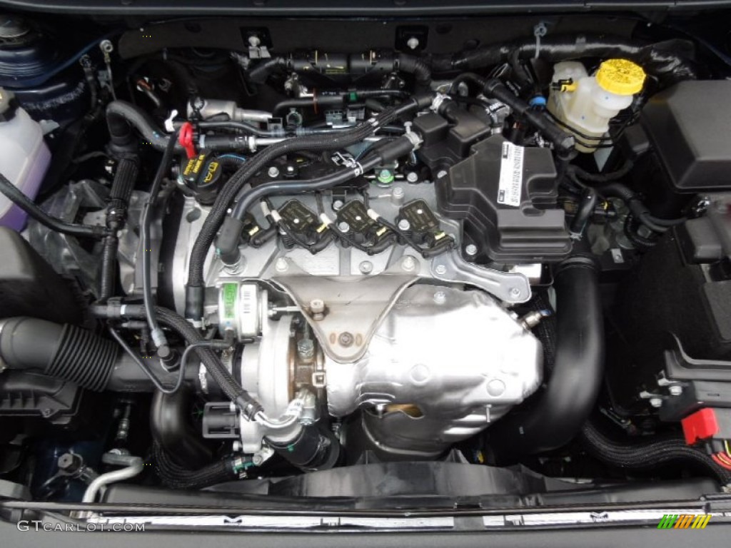 2013 Dodge Dart Aero 1.4 Liter Turbocharged SOHC 16-Valve MultiAir 4 Cylinder Engine Photo #75761654