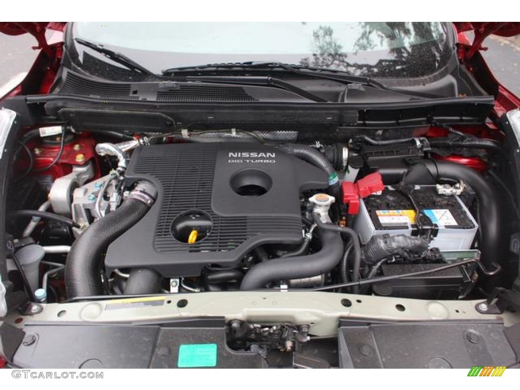 2013 Nissan Juke SV 1.6 Liter DIG Turbocharged DOHC 16-Valve CVTCS 4 Cylinder Engine Photo #75761898