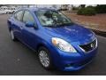 2013 Metallic Blue Nissan Versa 1.6 SV Sedan  photo #1