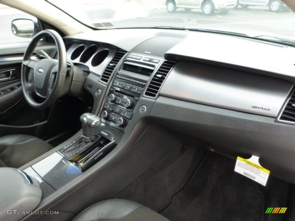 2011 Ford Taurus SHO AWD Charcoal Black Dashboard Photo #75762336