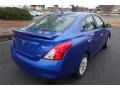 2013 Metallic Blue Nissan Versa 1.6 SV Sedan  photo #3