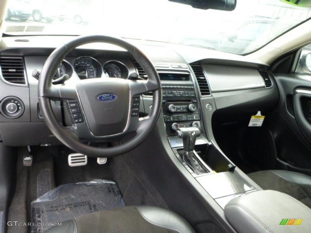 Charcoal Black Interior 2011 Ford Taurus SHO AWD Photo #75762447