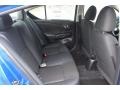 2013 Nissan Versa Charcoal Interior Rear Seat Photo