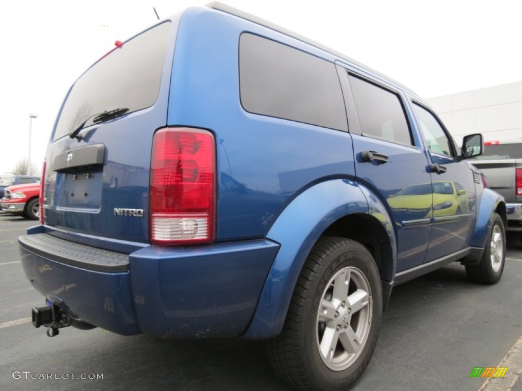 2010 Nitro SE - Deep Water Blue Pearl / Dark Slate Gray photo #3