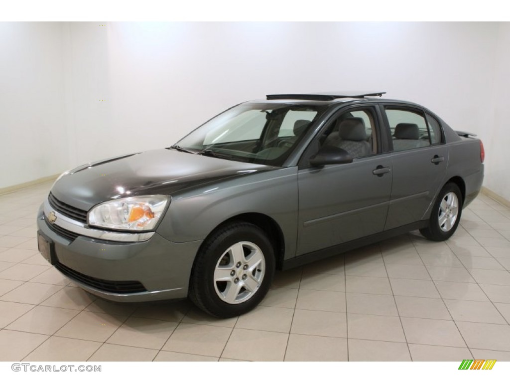 2005 Malibu LS V6 Sedan - Medium Gray Metallic / Gray photo #3