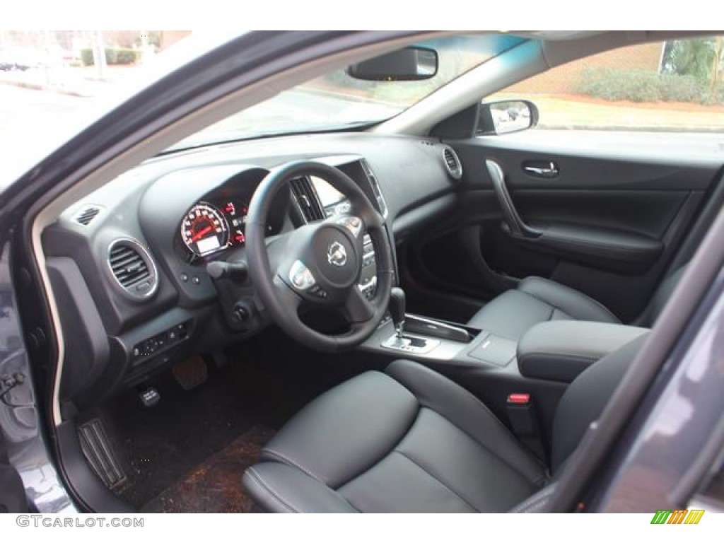 Charcoal Interior 2013 Nissan Maxima 3.5 SV Sport Photo #75762866