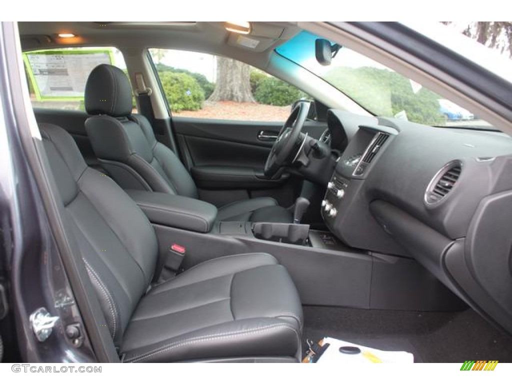 Charcoal Interior 2013 Nissan Maxima 3.5 SV Sport Photo #75762980