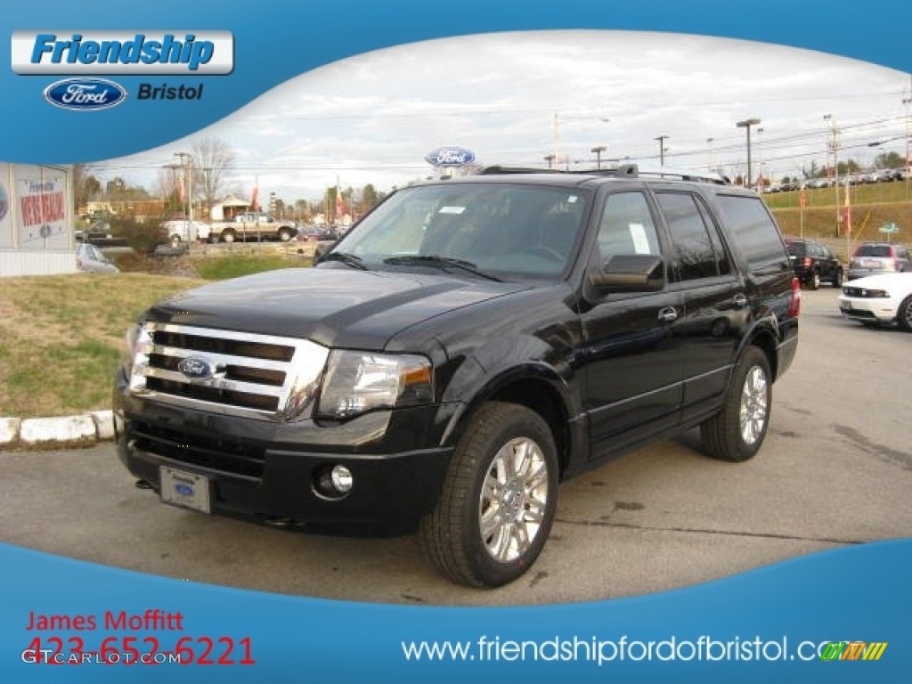 2013 Expedition Limited 4x4 - Tuxedo Black / Charcoal Black photo #2