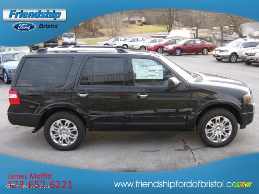 2013 Expedition Limited 4x4 - Tuxedo Black / Charcoal Black photo #5
