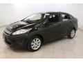 Tuxedo Black Metallic 2012 Ford Fiesta SE Sedan Exterior