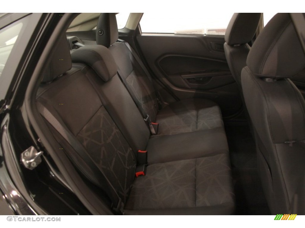 2012 Ford Fiesta SE Sedan Rear Seat Photo #75763319