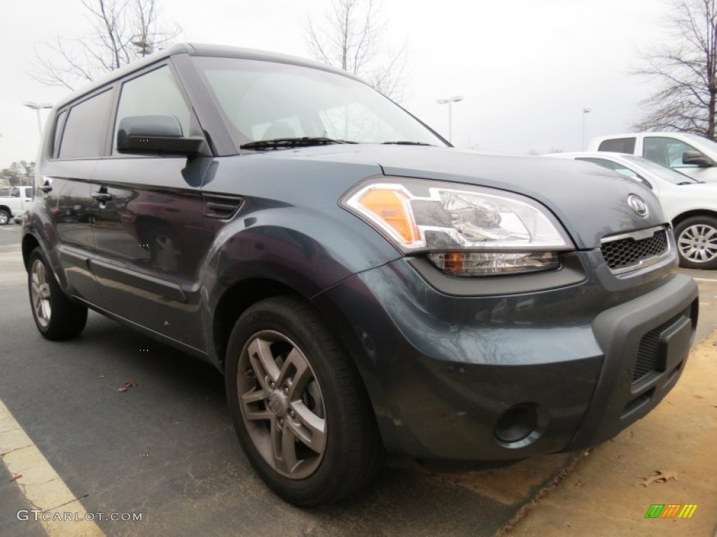 Denim Blue 2011 Kia Soul + Exterior Photo #75763412