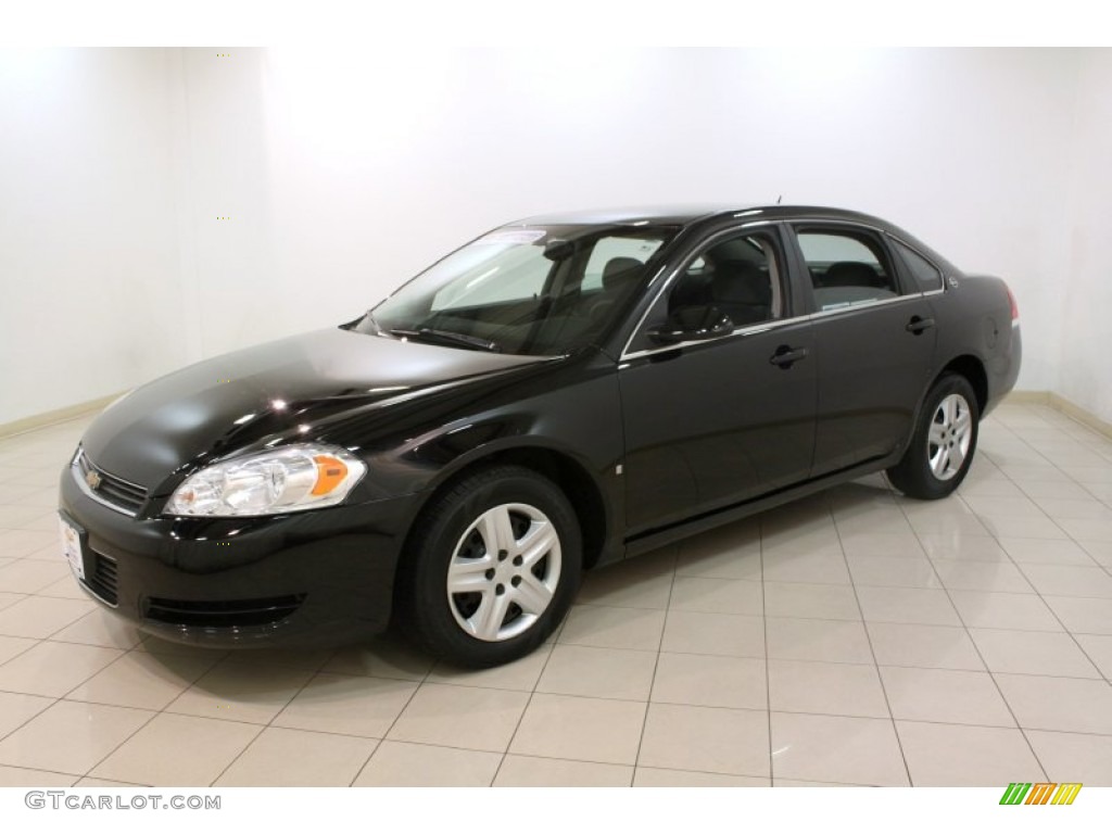 Black 2008 Chevrolet Impala LS Exterior Photo #75763473