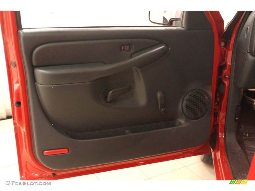 1999 Silverado 1500 LS Extended Cab - Victory Red / Graphite photo #4