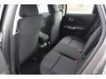 2013 Nissan Juke Black/Silver Trim Interior Rear Seat Photo