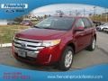 2013 Ruby Red Ford Edge SEL  photo #2