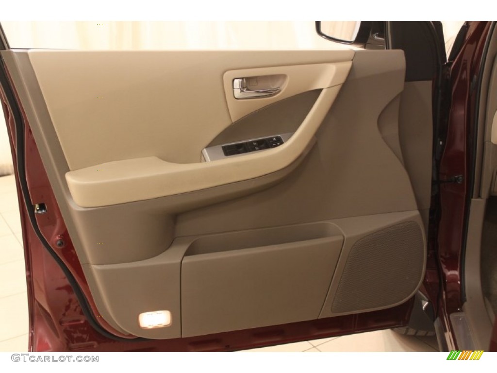 2007 Murano SE AWD - Merlot Pearl / Cafe Latte photo #4