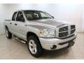 2007 Bright Silver Metallic Dodge Ram 1500 Big Horn Edition Quad Cab 4x4  photo #1