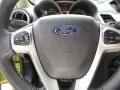 2011 Lime Squeeze Metallic Ford Fiesta SES Hatchback  photo #22