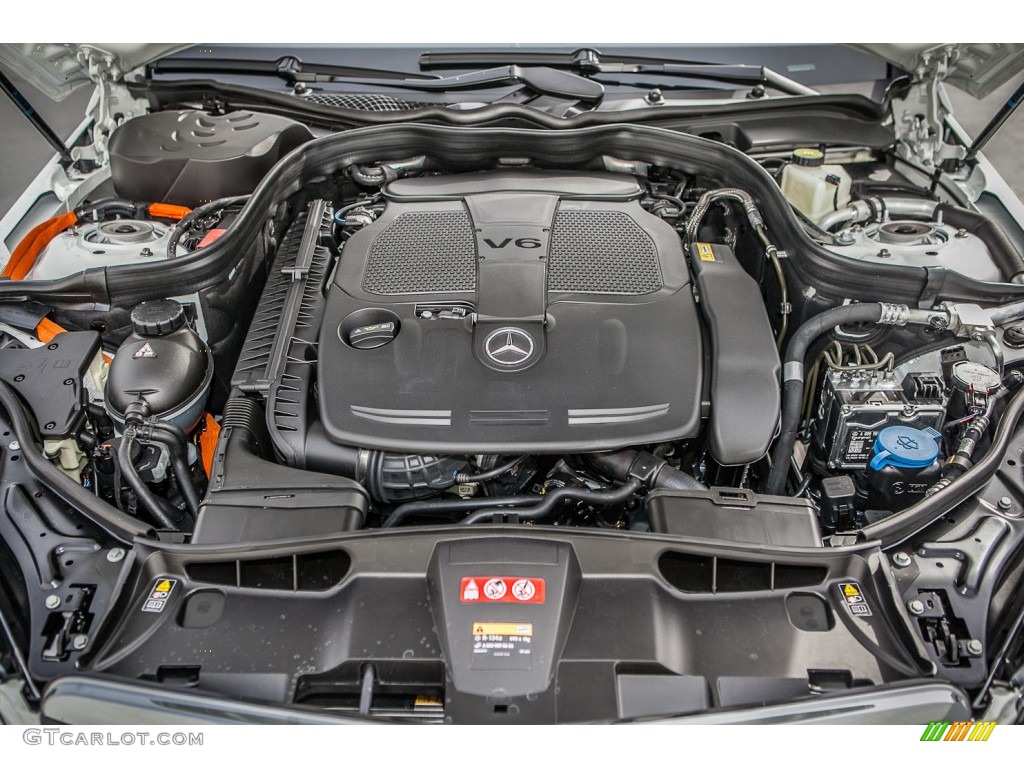 2013 Mercedes-Benz E 400 Hybrid Sedan Engine Photos