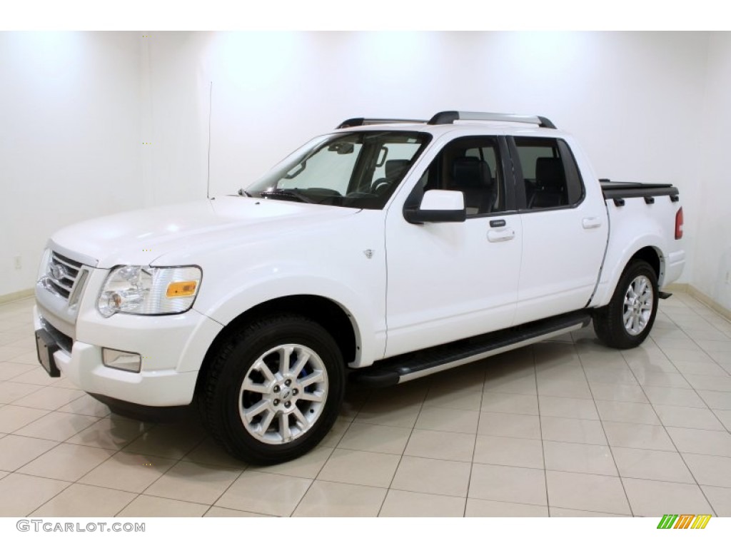 Oxford White 2007 Ford Explorer Sport Trac Limited 4x4 Exterior Photo #75764915