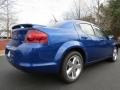 Blue Streak Pearl 2013 Dodge Avenger SXT Exterior