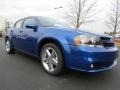 Blue Streak Pearl 2013 Dodge Avenger SXT Exterior