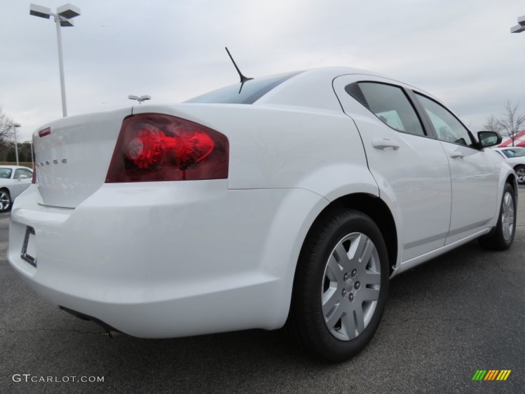 New Bright White 2013 Dodge Avenger SE Exterior Photo #75765974